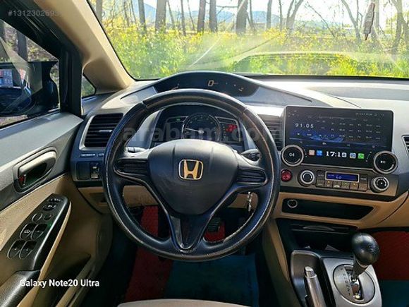 FIRAT'tan+CAM GİBİ 1.6 İ-VTEC+BENZİN+LPG'Lİ+HONDA CİVİC