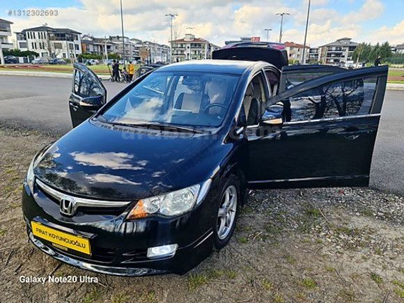FIRAT'tan+CAM GİBİ 1.6 İ-VTEC+BENZİN+LPG'Lİ+HONDA CİVİC