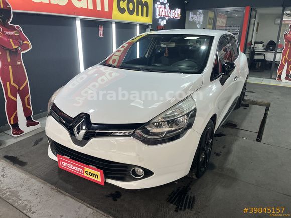 Galeriden Renault Clio 1.2 Turbo Icon 2014 Model Bursa 119.188 km Beyaz
