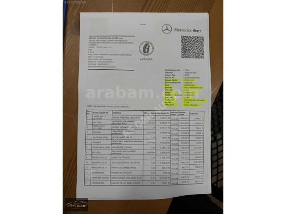 BOYASIZ 2024 MERCEDES E 180 EXCLUSİVE TABA KLKT. % 20 KDV Lİ