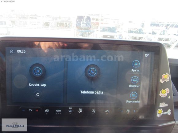 BÜYÜKSOYLU'DAN 2023 TRANSIT CUSTOM VAN 320 L 2+1 TREND