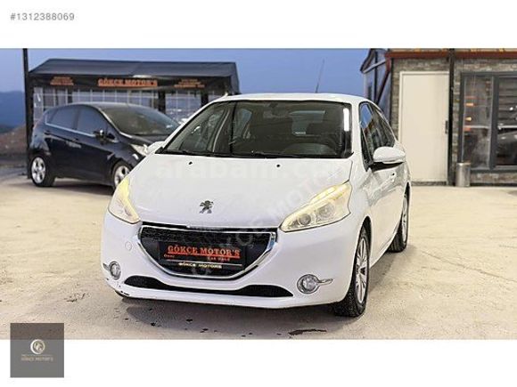 *GÖKÇE MOTORS* PEUGEOT 208 1.4 HDİ ACTİVE 140.000 KM HATASIZ