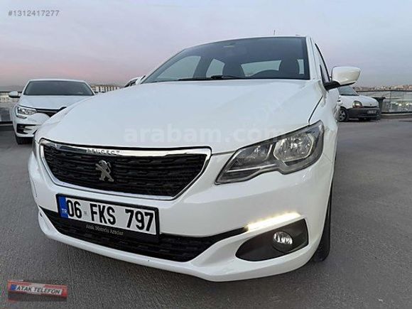 2018 PEUGEOT 301 1.6BlueHDİ ACTİVE 100HP YENİ MAKYAJLI LEDLİKASA