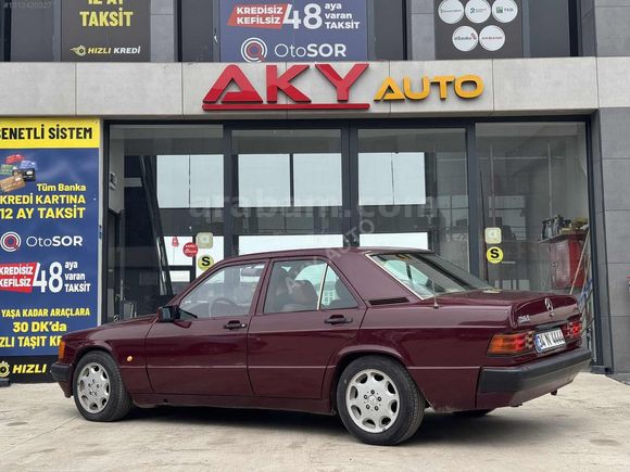 AKY AUTO'DAN MERCEDES 190 E K.KARTINA 12 TAKSİT SUNROFF LU