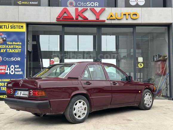 AKY AUTO'DAN MERCEDES 190 E K.KARTINA 12 TAKSİT SUNROFF LU