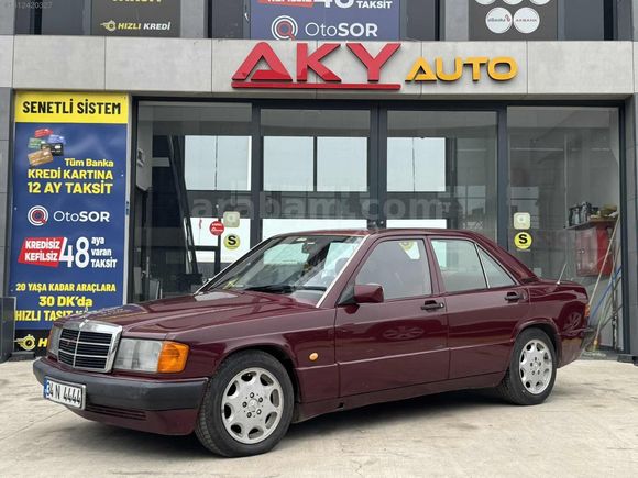 AKY AUTO'DAN MERCEDES 190 E K.KARTINA 12 TAKSİT SUNROFF LU
