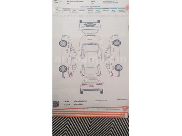 Sahibinden Opel Astra 1.6 CDTI Design 2018 Model