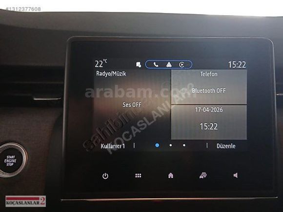 KOÇASLANLAR 2 - 2024 CLİO 1.0 TCE EVOLUTİON X-TRONİC %20KDV