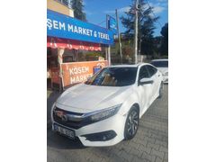 Sahibinden Honda Civic 1.6i VTEC Executive 2018 Model  km Beyaz