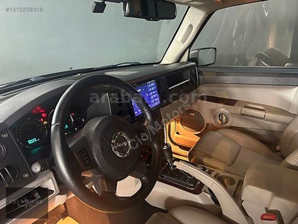 -CİO MOTORS-COMMANDER 3.0 CRD LIMITED-7 KİŞİLİK-HAFIZA-SUNROOF-