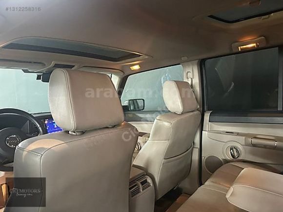 -CİO MOTORS-COMMANDER 3.0 CRD LIMITED-7 KİŞİLİK-HAFIZA-SUNROOF-