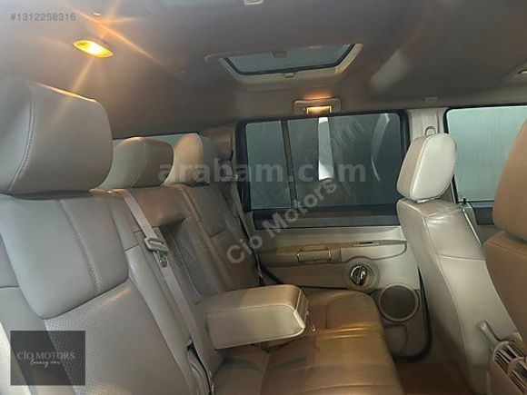 -CİO MOTORS-COMMANDER 3.0 CRD LIMITED-7 KİŞİLİK-HAFIZA-SUNROOF-
