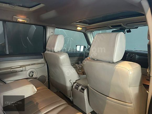-CİO MOTORS-COMMANDER 3.0 CRD LIMITED-7 KİŞİLİK-HAFIZA-SUNROOF-