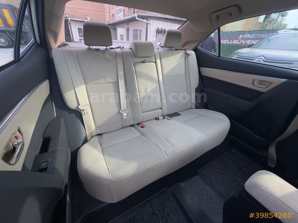 2016 MODEL/TOYOTA COROLLA/1.6 TOUCH/68.900KM/DEĞİŞENSİZ/OTOMATİK