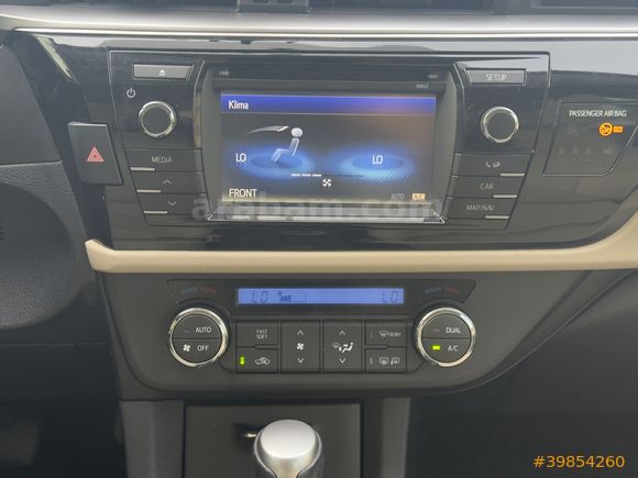 2016 MODEL/TOYOTA COROLLA/1.6 TOUCH/68.900KM/DEĞİŞENSİZ/OTOMATİK