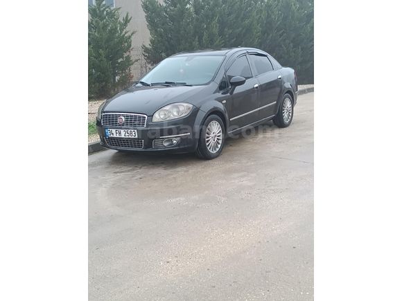 Sahibinden Fiat Linea 1.4 Turbo Emotion 2008 Model  195.000 km Siyah