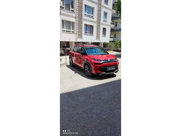 Sahibinden Citroen C3 Aircross 1.2 PureTech Shine 2022 Model  48.000 km Kırmızı