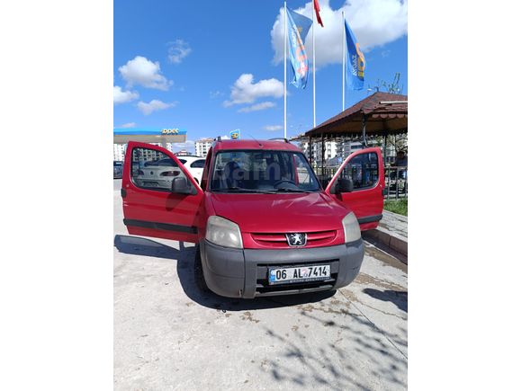 Sahibinden Peugeot Partner 1.9 D Profil 2005 Model  400.000 km Kırmızı