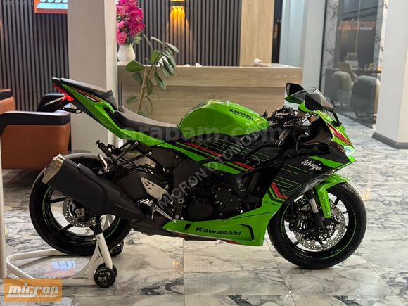 Galeriden Kawasaki Ninja ZX 6R 2024 Model Malatya 8.900 km Yeşil
