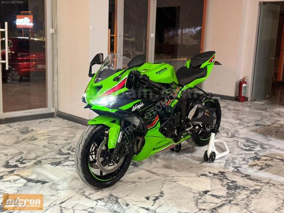 Galeriden Kawasaki Ninja ZX 6R 2024 Model Malatya 8.900 km Yeşil