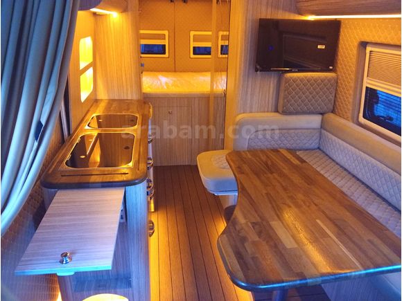 imalatçısından lüks donanımlı Güçlü Elektrik sistemine sahip sıfır karavan