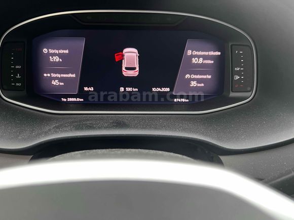 Sahibinden Seat Ateca 1.5 EcoTSI Xperience 2020 Model  87.600 km Mavi