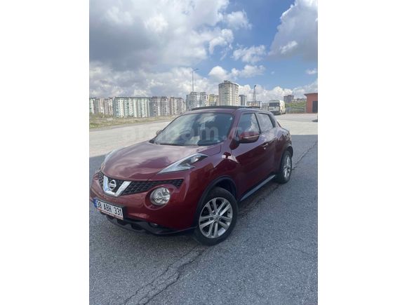 Sahibinden Nissan Juke 1.6 Skypack 2018 Model  47.000 km Bordo