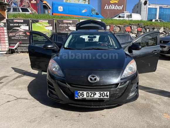 Sahibinden Mazda 3 1.6 Impressive 2010 Model  285.000 km Siyah