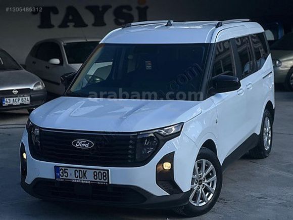 2024 Courier Titanyum sadece 37 bin km'de ter temiz