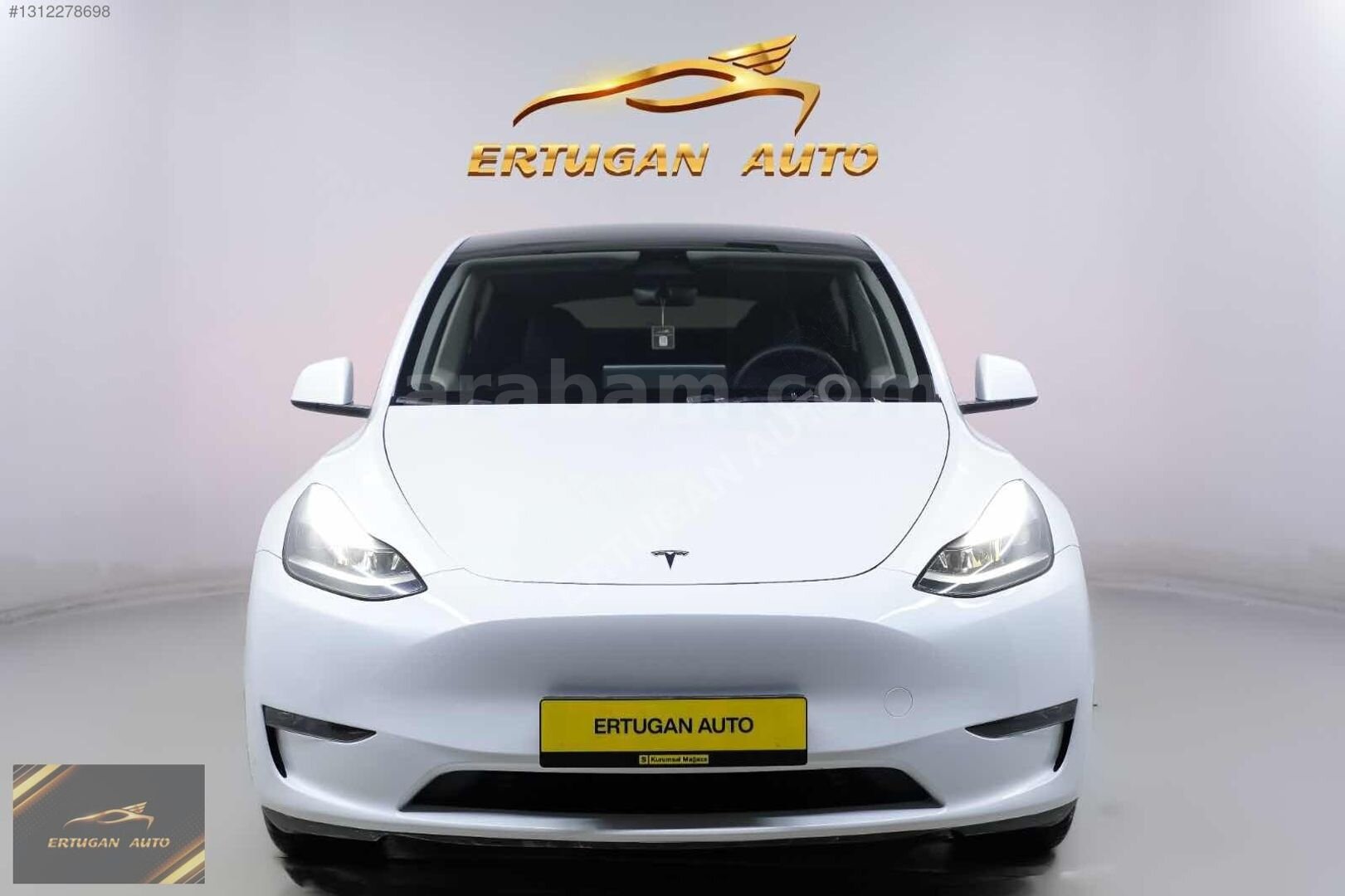 Galeriden Tesla Model Y Long Range AWD 2023 Model İstanbul 125.000 km Beyaz 3