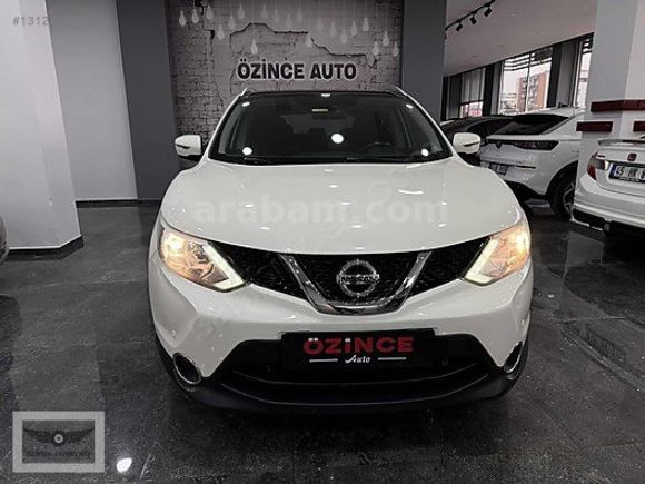 2016 QASHQAİ 1.2 DIG-T SKY PACK CAM TAVAN 84.000 KM'DE HATASIZ.