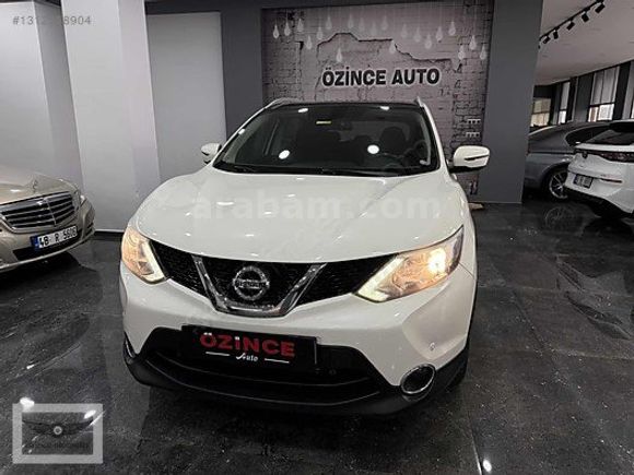 2016 QASHQAİ 1.2 DIG-T SKY PACK CAM TAVAN 84.000 KM'DE HATASIZ.