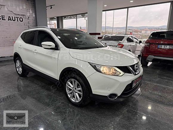 2016 QASHQAİ 1.2 DIG-T SKY PACK CAM TAVAN 84.000 KM'DE HATASIZ.