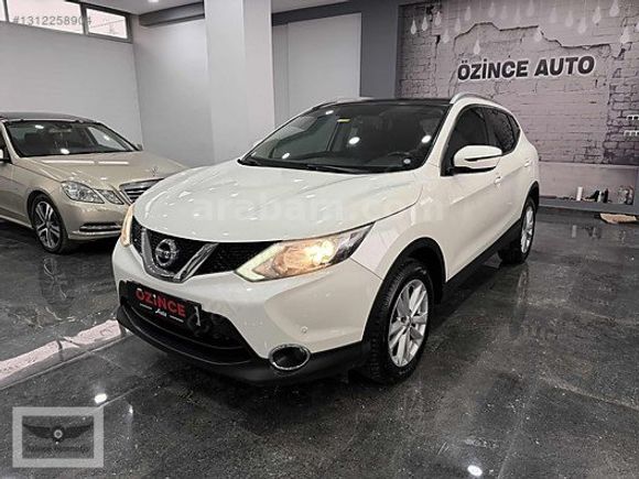 2016 QASHQAİ 1.2 DIG-T SKY PACK CAM TAVAN 84.000 KM'DE HATASIZ.