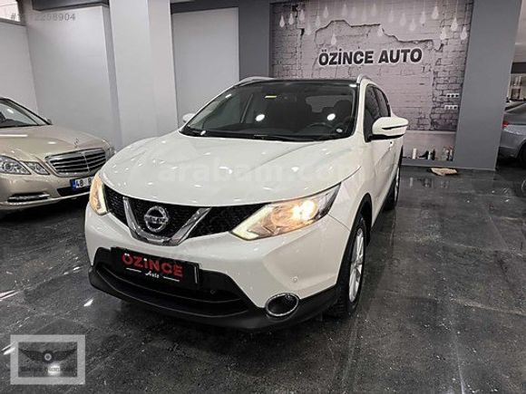 2016 QASHQAİ 1.2 DIG-T SKY PACK CAM TAVAN 84.000 KM'DE HATASIZ.