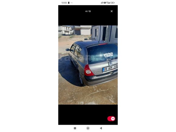 Sahibinden Renault Clio 1.2 Authentique 2004 Model