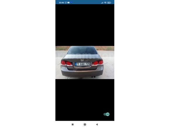 Sahibinden Honda Civic 1.6 Dream 2010 Model