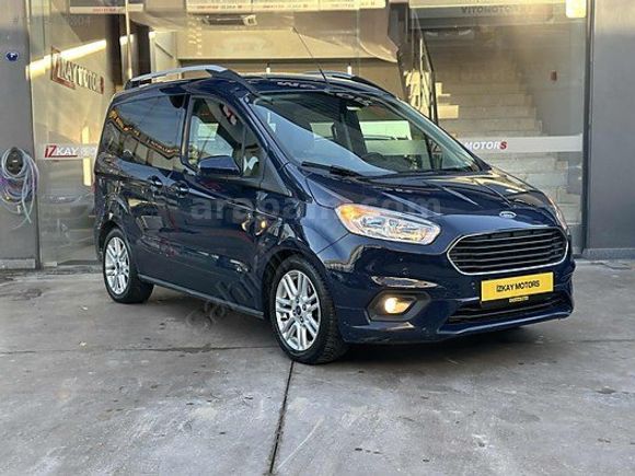 İZKAY MOTORS'DAN 2019 FORD COURİER 1.5 TDC TİTANİUM PLUS HATASIZ