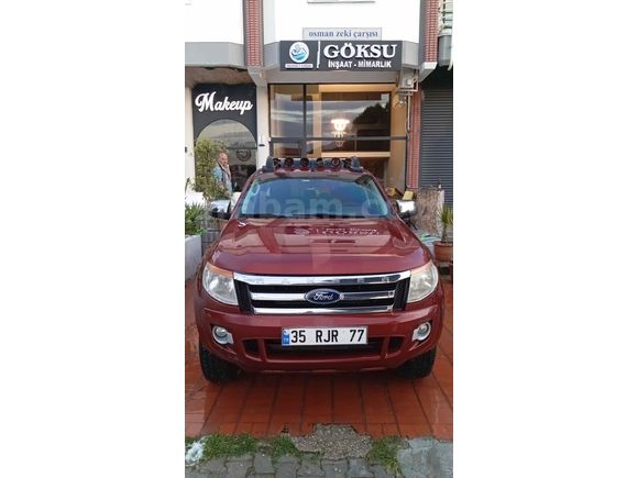 Sahibinden Ford Ranger 2.2 TDCi XLT 2012 Model  195.000 km Kırmızı