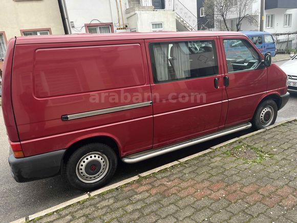 Sahibinden Volkswagen Transporter 2.5 TDI City Van 2003 Model  121.250 km Kırmızı