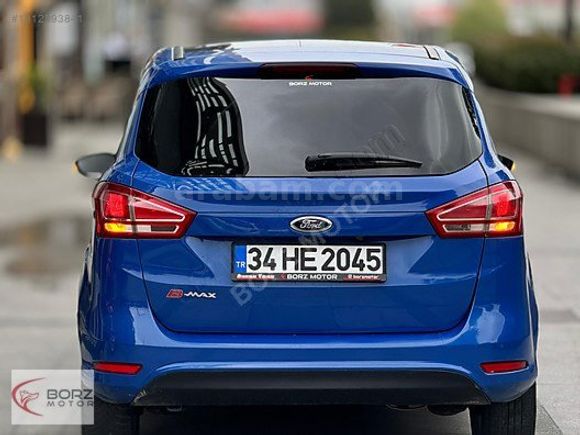 BORZ MOTOR'DAN 0.99 KREDİ 2015 FORD B-MAX TİTANİUM+OTO+CAM TAVAN