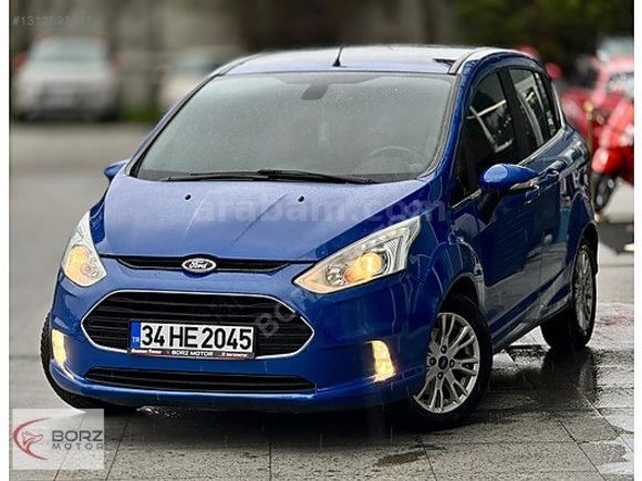 BORZ MOTOR'DAN 0.99 KREDİ 2015 FORD B-MAX TİTANİUM+OTO+CAM TAVAN