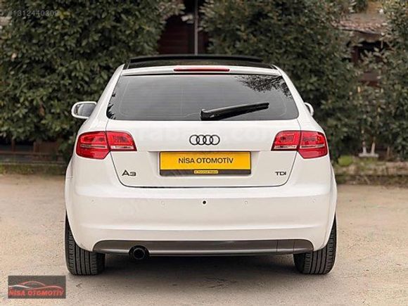 NİSA OTOMOTİV"DEN 2012 AUDİ A3 S TRONİC CAM TAVAN