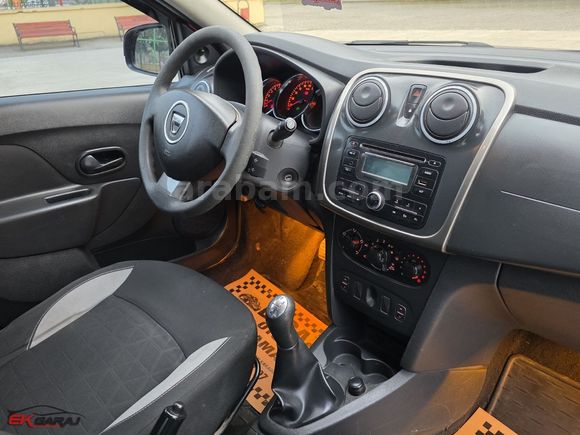E K GARAJ'dan 2013 DACİA SANDERO STEPWAY 1.5 DCİ HATASZ BOYASZ