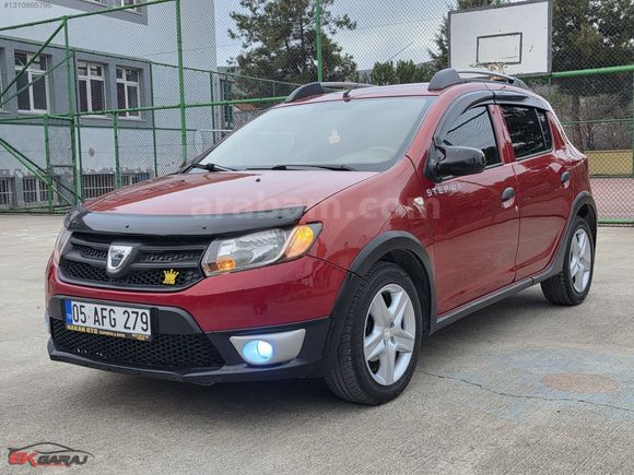 E K GARAJ'dan 2013 DACİA SANDERO STEPWAY 1.5 DCİ HATASZ BOYASZ