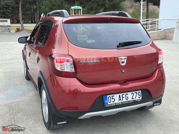 E K GARAJ'dan 2013 DACİA SANDERO STEPWAY 1.5 DCİ HATASZ BOYASZ