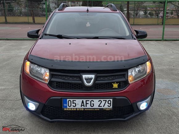 E K GARAJ'dan 2013 DACİA SANDERO STEPWAY 1.5 DCİ HATASZ BOYASZ