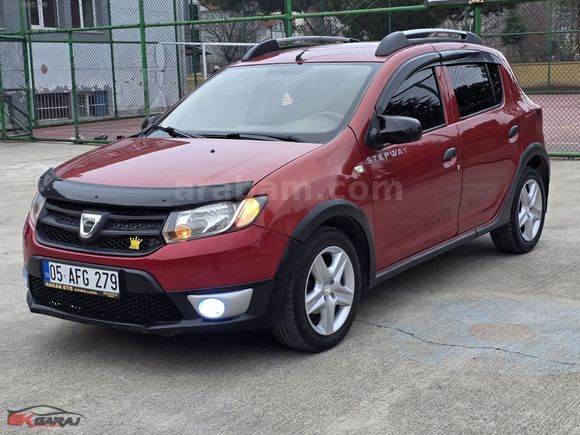 E K GARAJ'dan 2013 DACİA SANDERO STEPWAY 1.5 DCİ HATASZ BOYASZ