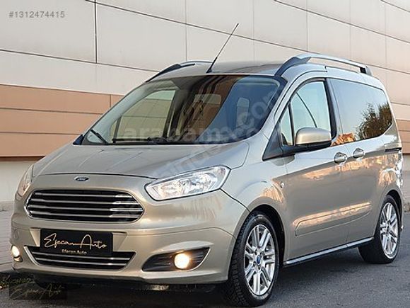 12 TAKSİT..! BOYASIZ FORD COURIER 1.6 TDCI TITANIUM 95'LİK -"