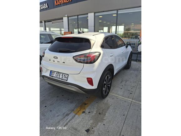 Sahibinden Ford Puma 1.0 EcoBoost Hybrid Titanium 2024 Model  12.000 km Beyaz